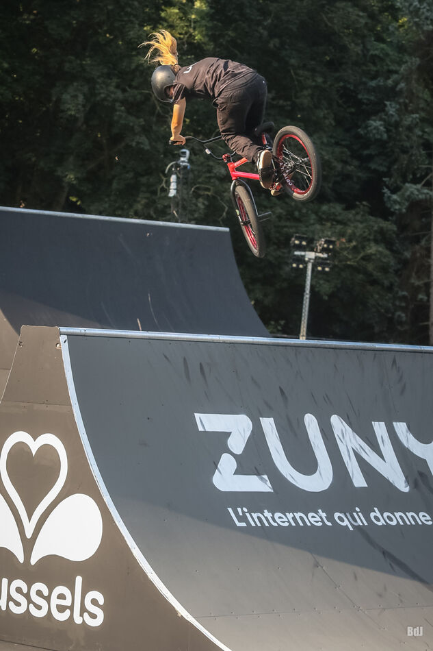 Women Park results UCI BMX Freestyle World Cup - Brussels, Belgium